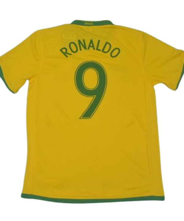 Camisa Retrô Brasil Home 2006 "Ronaldo" N°.9