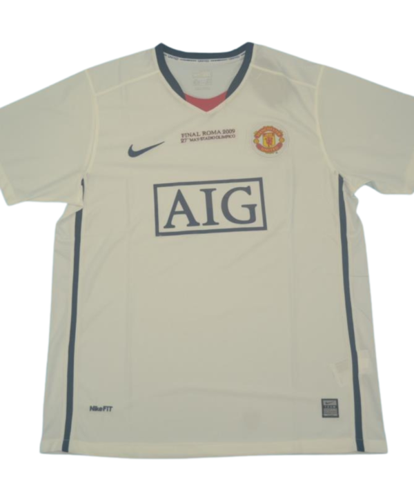 Camisa Manchester United UCL Final 08/09 - Versão Retrô