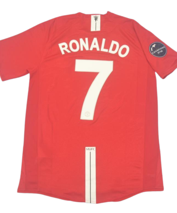 Camisa Manchester United Home 07/09 - Versão Retrô "Cristiano Ronaldo" Nº 7