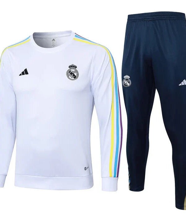 Conjunto Treino Real Madrid 23/24 - Gola Careca