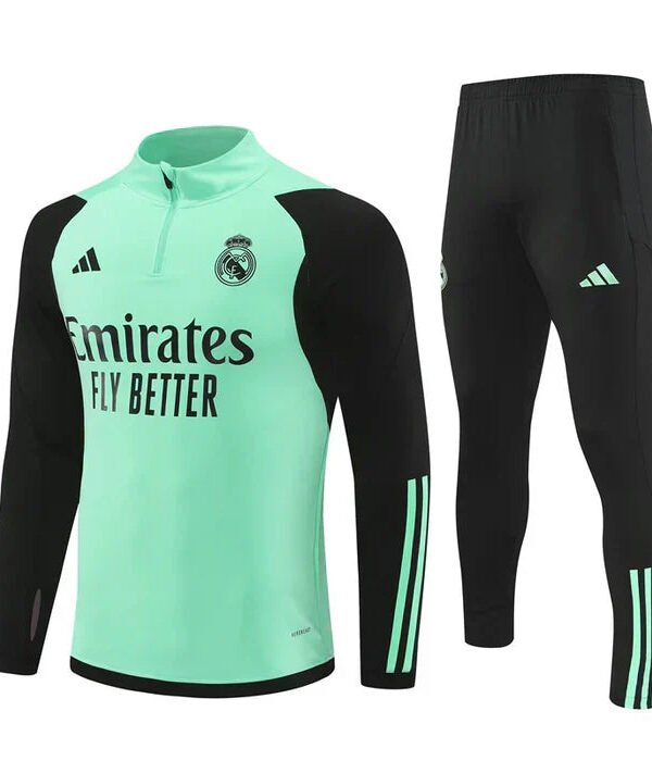 Conjunto Treino Real Madrid 23/24 - Verde