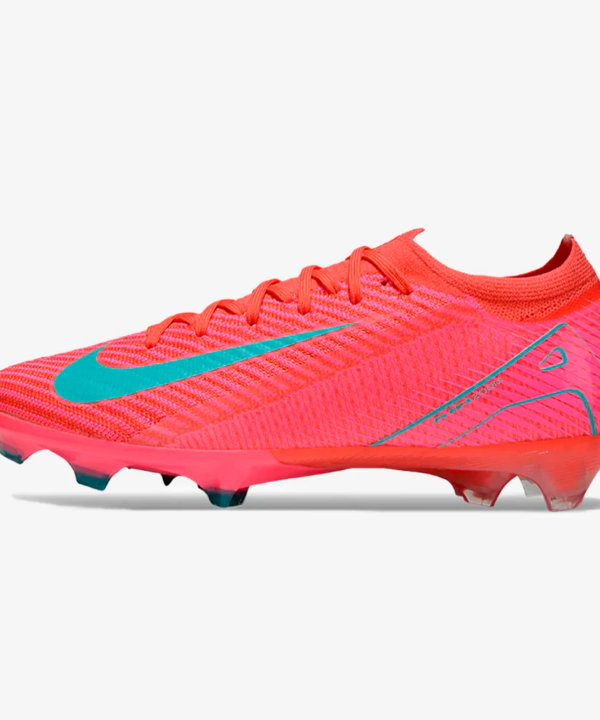 Chuteira Nike Air Zoom Mercurial Vapor 16 Elite FG - Rosa e Azul - Pack Mad Energy