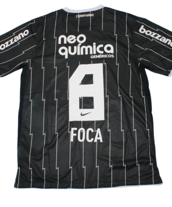 Camisa Corinthians Away 11/12 - Versão Retrô "Foca" Nº 8