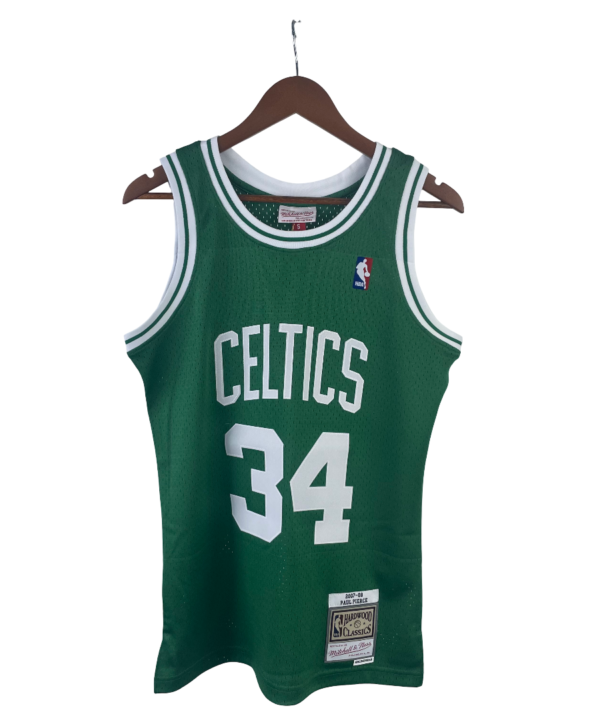 Regata NBA Boston Celtics Classic Mitchell & Ness Authentic Pierce 34 - Verde