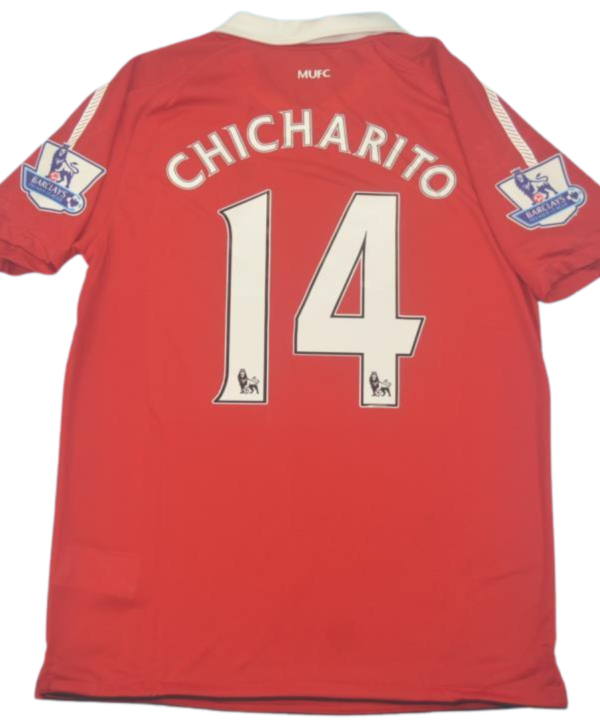 Camisa Manchester United Home 10/11 - Versão Retrô "Chicharito" Nº 14