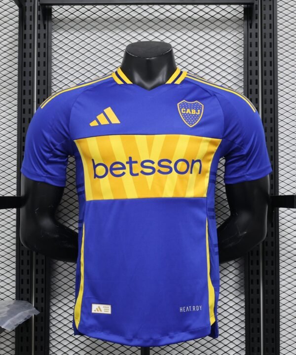 Camisa Boca Juniors Home 2024/25 Jogador Adidas Masculino - Azul e Amarela