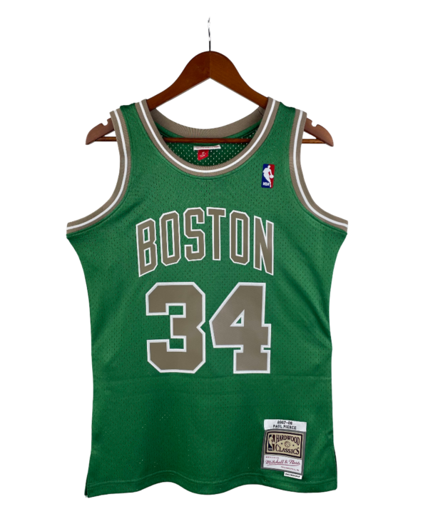 Regata NBA Boston Celtics Mitchell & Ness Authentic Pierce 34 - Verde