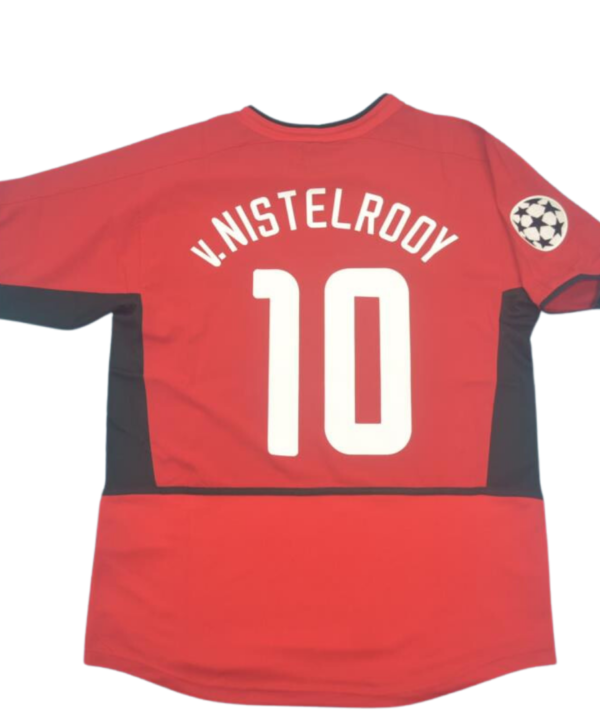 Camisa Manchester United Home 02/04 - Versão Retrô "V. Nistelrooy" Nº 10