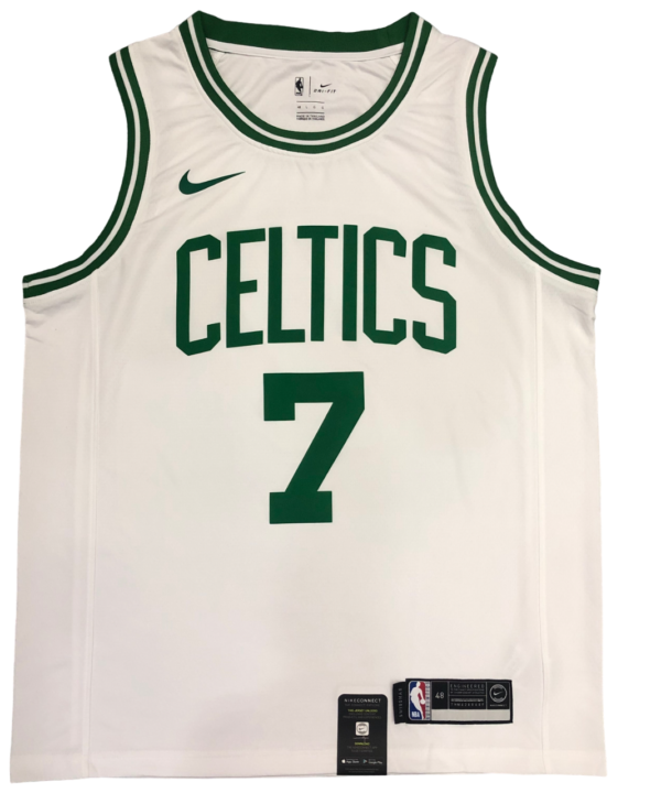 Regata NBA Boston Celtics Retrô Nike Authentic Brown 7 - Branca