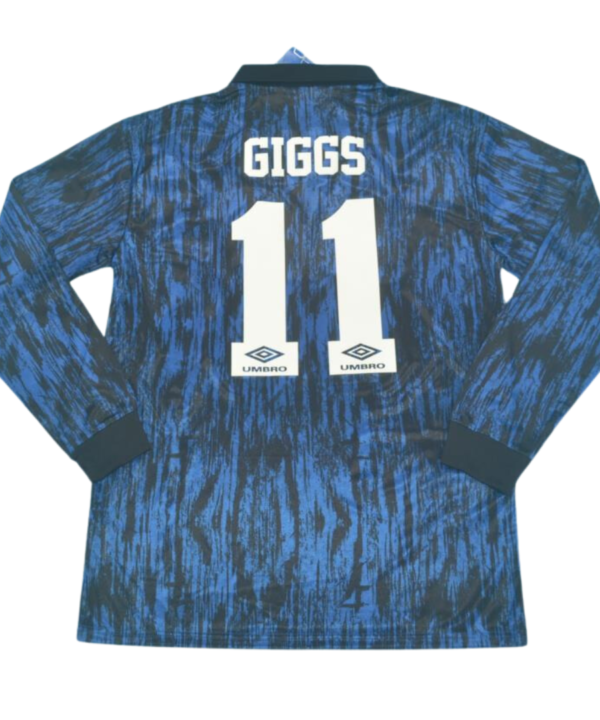 Camisa Manchester United Manga Longa 92/93 - Versão Retrô "Giggs" Nº 11