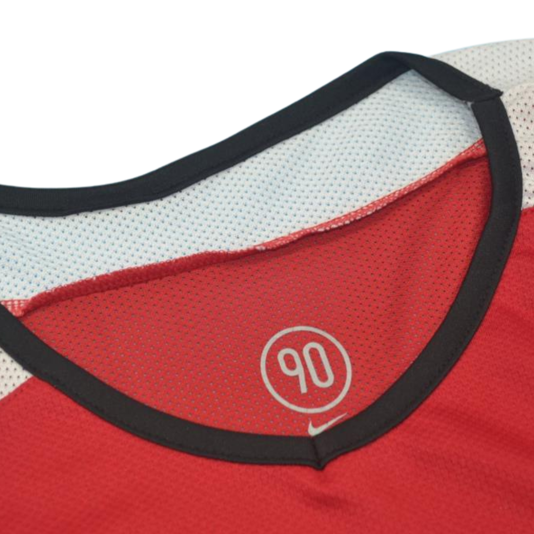 Camisa Manchester United Manga Longa 04/06 - Versão Retrô "V.Nistelrooy" Nº 10 - Imagem 8