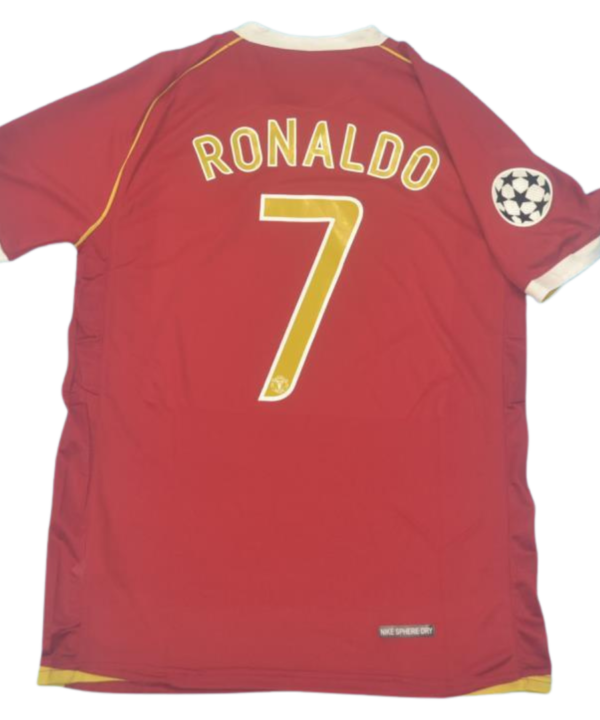Camisa Manchester United Home 06/07 - Versão Retrô "Cristiano Ronaldo" Nº 7