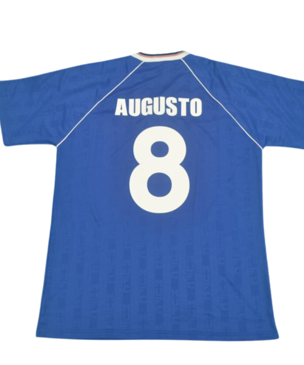 Camisa Manchester United Away 88/90 - Versão Retrô "Augusto" Nº 8