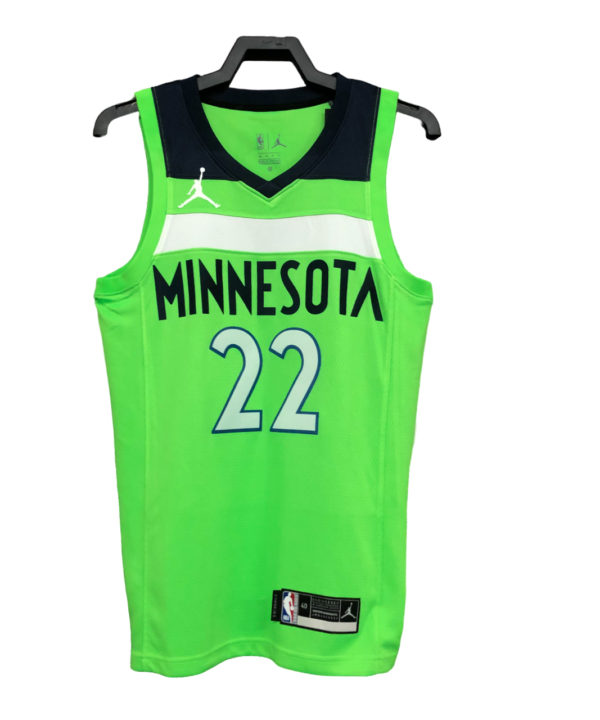 Regata NBA Minnesota Timberwolves Jordan Authentic Wiggins 22 - Verde