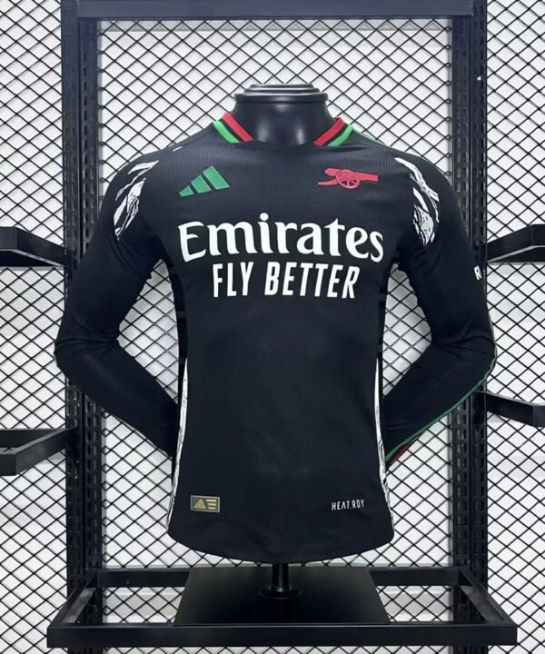 Camisa Arsenal 2024/25 Away - Manga Longa