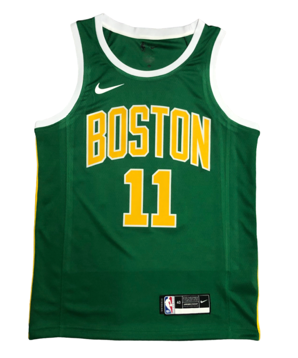 Regata NBA Boston Celtics Gold Nike Authentic Irving 11 - Verde