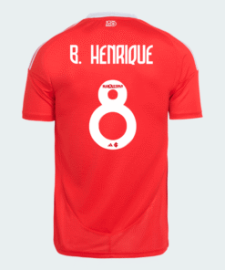 Camisa Adidas Internacional 2025/26 I - B. Henrique N° 8