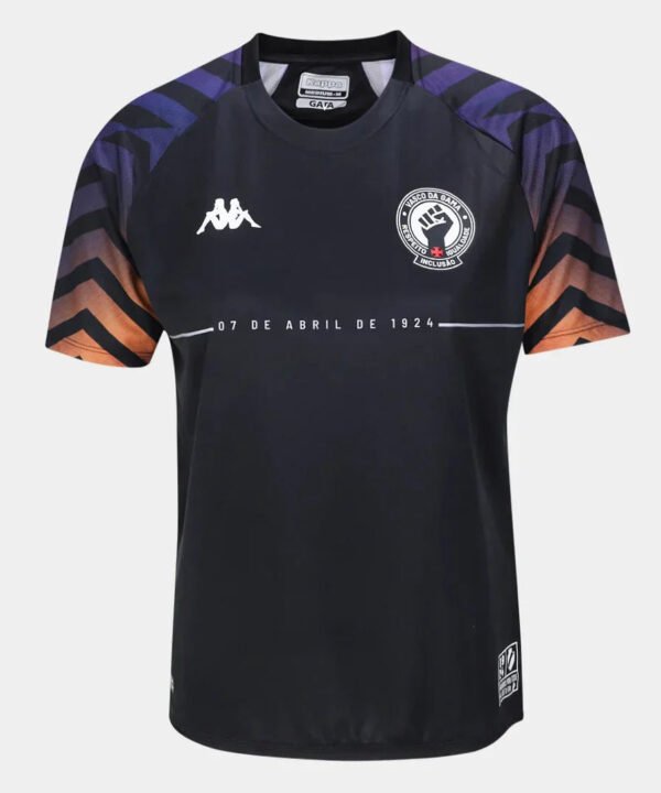 Camisa Feminina Kappa Vasco da Gama 2024/25 Aquecimento