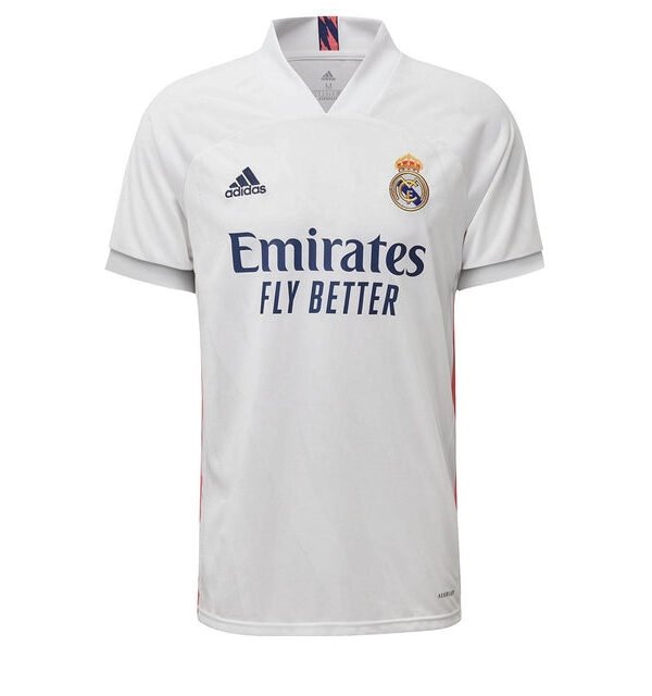 Camisa Real Madrid 20/21 Adidas - Branco