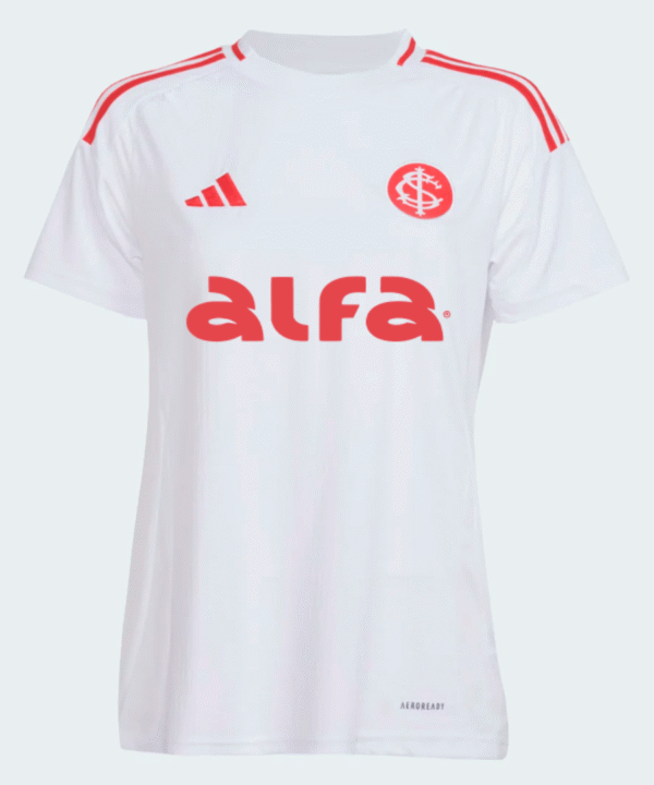 Camisa Feminina Adidas Internacional 2025/26 II Com Patrocínios