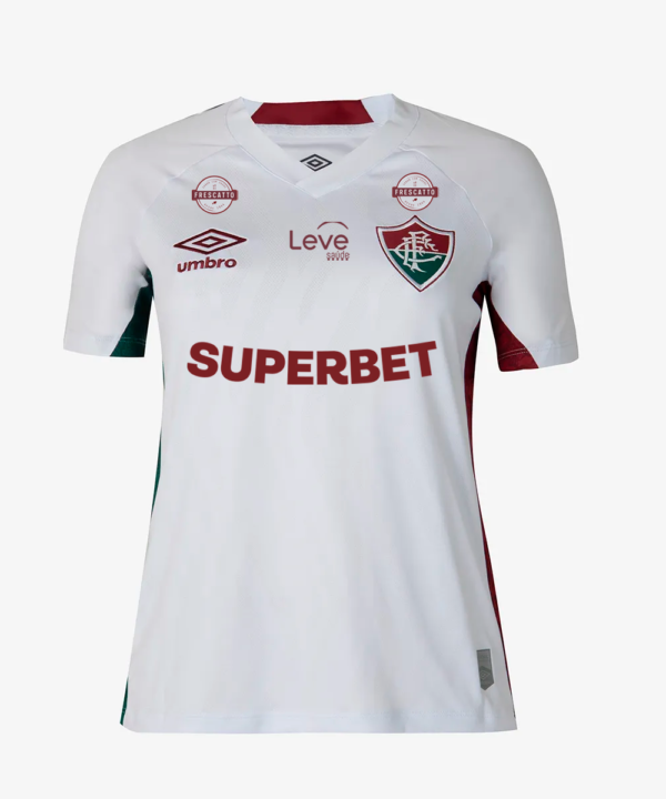Camisa Feminina Umbro Fluminense 2025/26 II Com Patrocínio