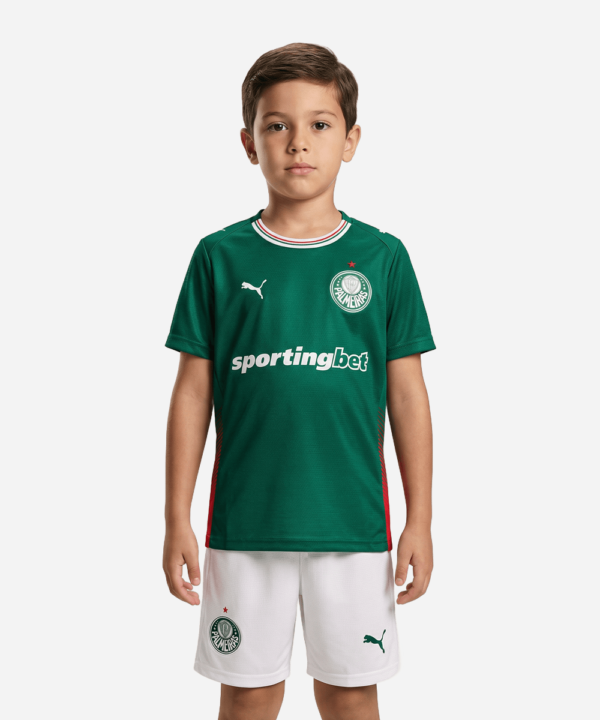 Conjunto Infantil Puma Palmeiras 2026/27 I