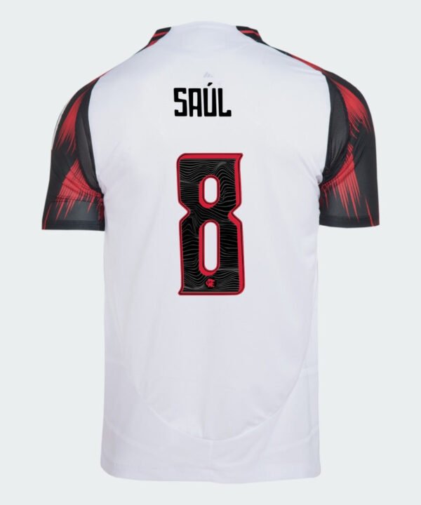 Camisa Adidas Flamengo 2025/26 II SAÚL N° 8