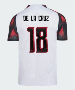 Camisa Adidas Flamengo 2025/26 II DE LA CRUZ N° 18