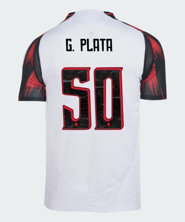 Camisa Adidas Flamengo 2025/26 II G. PLATA N° 50