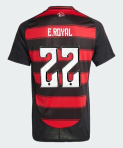 Camisa Adidas Flamengo 2025/26 I E. ROYAL N° 22