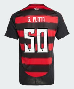 Camisa Adidas Flamengo 2025/26 I G PLATA N° 50