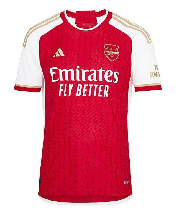 Camisa Arsenal Home 23/24 s/n° Torcedor Adidas Masculina - Vermelha