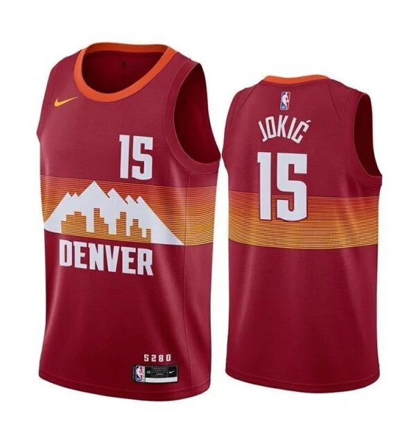 Regata NBA Denver Nuggets Edition 20/21 Nike Authentic Jokic 15
