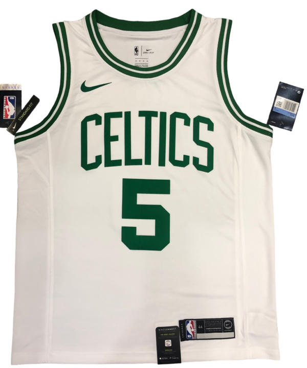 Regata NBA Boston Celtics Retrô Nike Authentic Garnett 5 - Branca