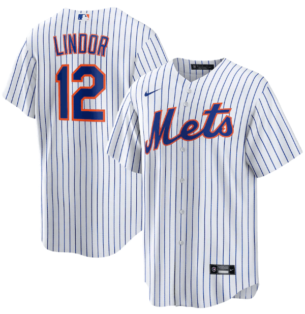 Jersey New York Mets Branca Torcedor