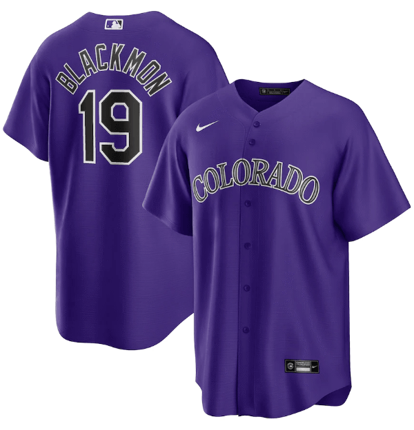 Jersey Colorado Rockies Roxa Torcedor
