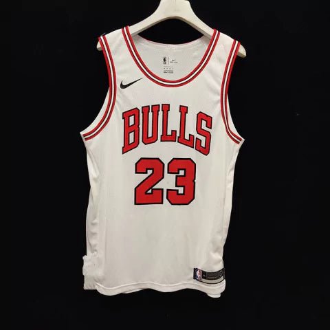 Regata NBA Chicago Bulls Icon Edition Nike Authentic Jordan 23 - Branca