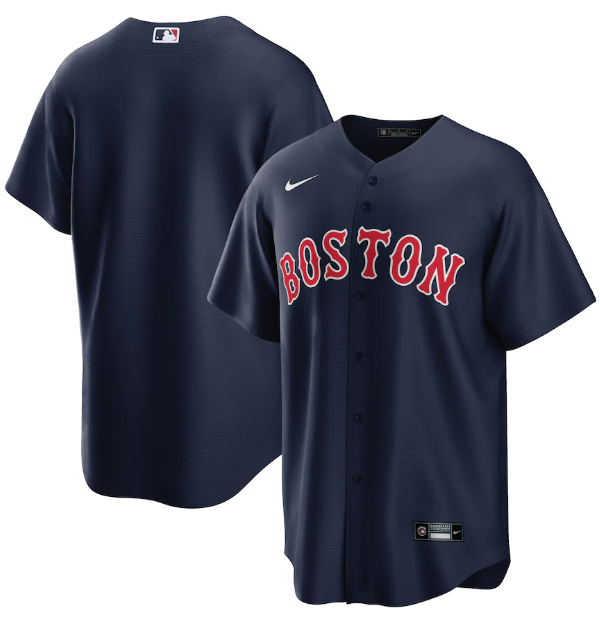 Camisa MLB Boston Red Sox Jersey Azul Torcedor