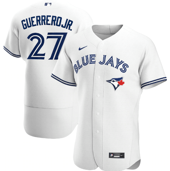 Jersey Toronto Blue Jays Branca Authentic