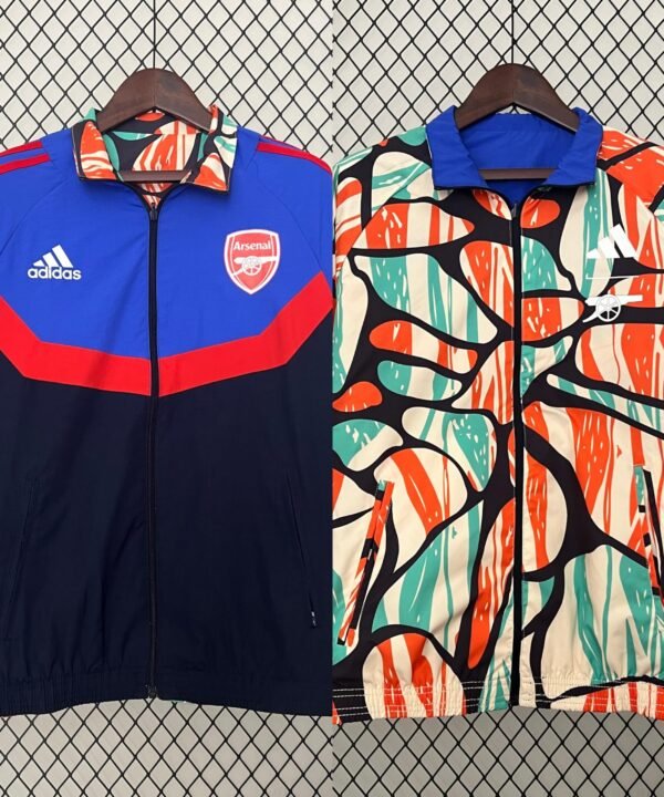 Corta Vento Arsenal Dupla Face