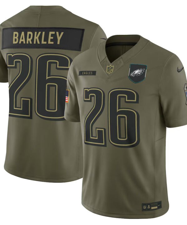Camisa NFL Philadelphia Eagles Vapor F.U.S.E. Limited Jersey Salute To Service 2025