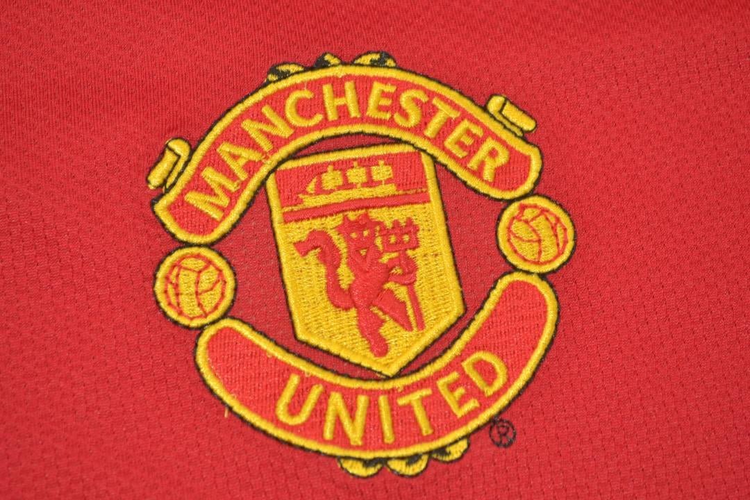 Camisa Manchester United Manga Longa 04/06 - Versão Retrô "Cristiano Ronaldo" Nº 7 - Imagem 2