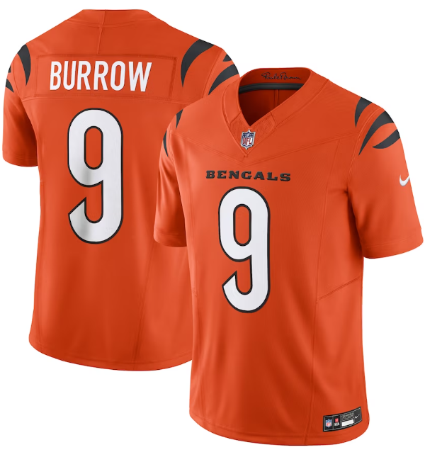 Camisa NFL Cincinnati Bengals Vapor F.U.S.E. Limited Jersey Laranja