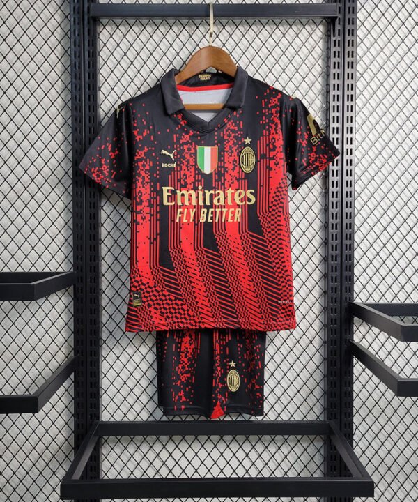 Kit Infantil AC Milan 23/24 - Vermelho III