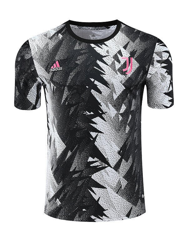 Camiseta Juventus 23/24 - Treino - Branco/Preto