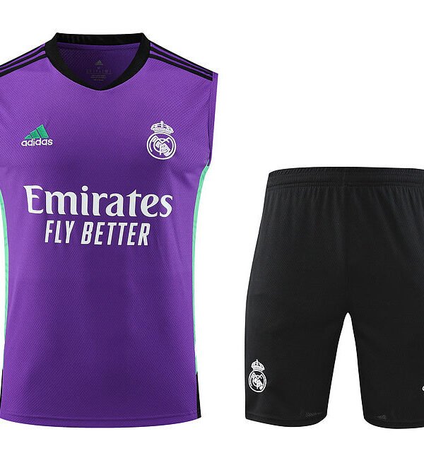 Kit Treino Real Madrid 23/24 - Roxo I