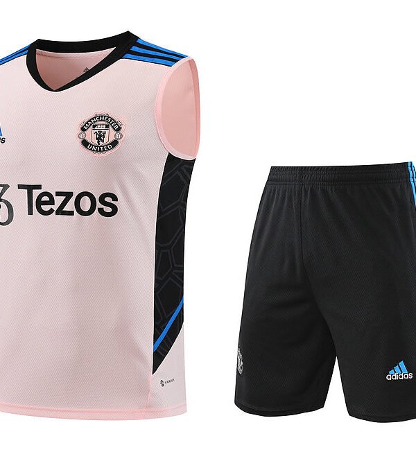 Kit de treino Manchester United 23/24 - Rosa I