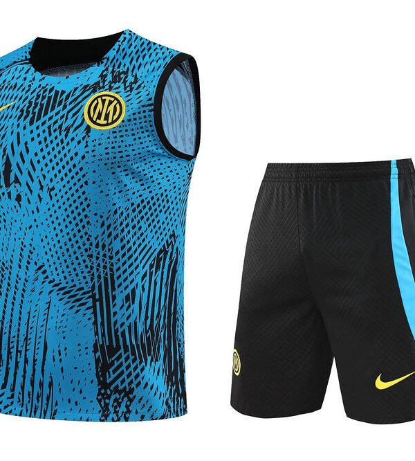 Kit Treino Inter de Milão 23/24 - Azul