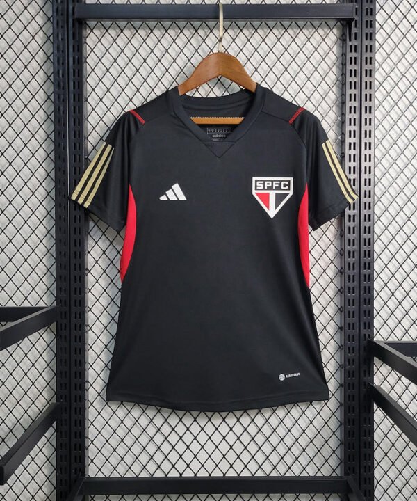 Camisa Feminina São Paulo Treino 23/24 Preto