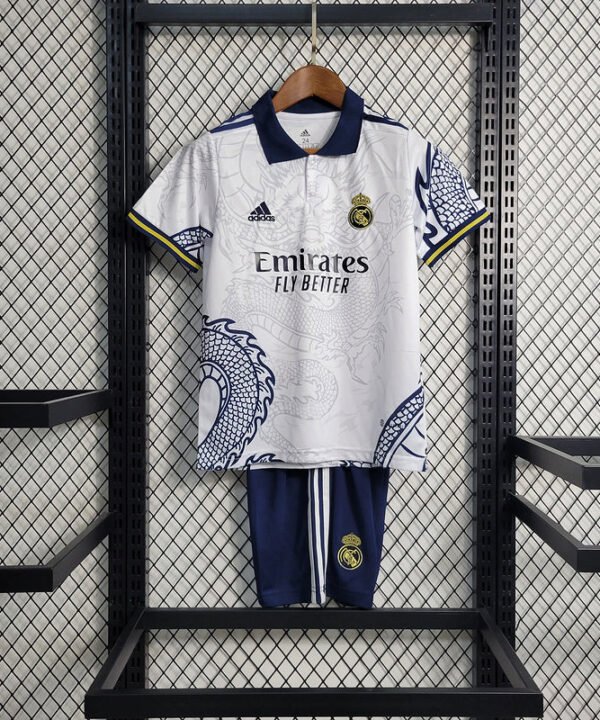 Kit Infantil Real Madrid 23/24 - Branca - Special Edition